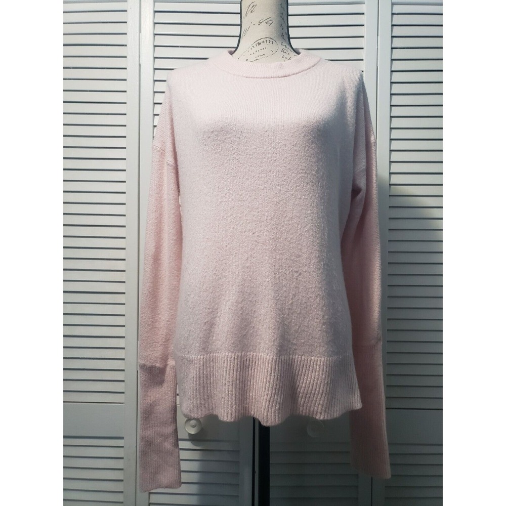 Lou & Grey Soft Knit Sweater Women's Size XS Blush Pink Long Sleeve Pullover